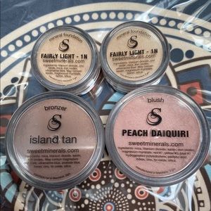 Sweet Minerals Bundle Fairly Light, Blush, Bronzer
